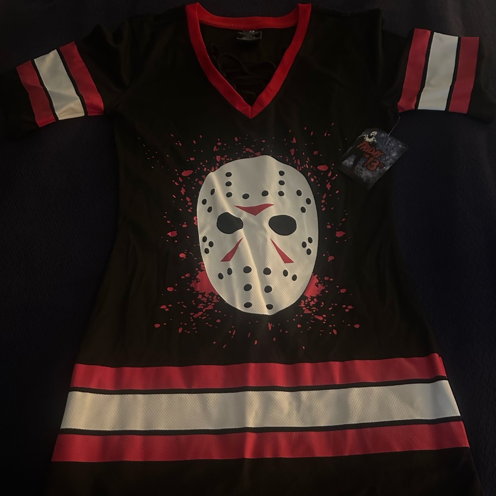 Bioworld Friday the 13th “Jersey” Dress xs